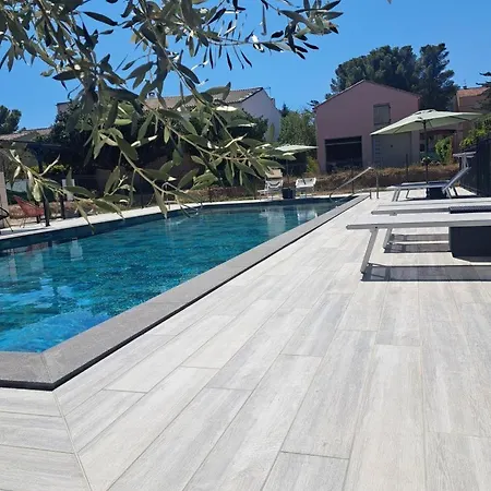 A 400m De La Plage, Piscine Et Climatisation 펜션 *